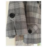 SR - Robert Rodriguez Plaid Cropped Jacket Size 8
