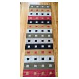 LR -Modern Geometric Wool Runner Rug