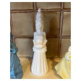 SR/FR - Set of 3 Vintage Lady Figural Avon Perfume Bottles