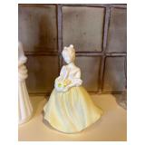 SR/FR - Set of 3 Vintage Lady Figural Avon Perfume Bottles