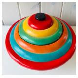 SR - Vintage Wooden Centerpiece Box by Pietro Manzoni, Italy, 1970s