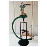 SR/FR - Vintage Folk Art Pendulum Balance Toy