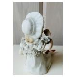 SR/FR - Set of 3 Antique Bisque and Porcelain Figurines with Decorated Shoe