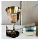 SR-FR - Pair of 5.5 Inch Silver-Plated Goblets