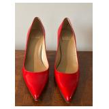 ULO - Stuart Weitzman Red Patent Leather Heels Size 7.5 Medium