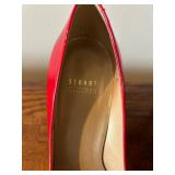 ULO - Stuart Weitzman Red Patent Leather Heels Size 7.5 Medium