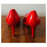ULO - Stuart Weitzman Red Patent Leather Heels Size 7.5 Medium