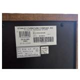 MBR  - Vintage Stanley 7-Drawer Wooden Dresser with Brass Knob Handles