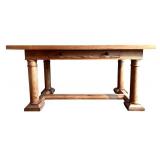 UO - Restoration Laurent HNY Desk and William Sonoma Honey Maple Office Chair