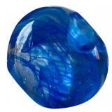 Pair of Kosta Boda Anna Ehrner Blue Moon Candle Holders