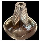 K - Vintage Lalique Osumi Crystal Vase