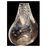 K - Vintage Lalique Osumi Crystal Vase