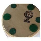 K - Set of 3 Vintage Brown Glazed Stoneware: 7" Pitcher and 2 Covered Soup Crocks