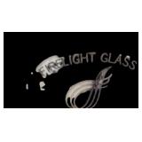 FR - Pair of Firelight Glass Oil Candles