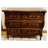 LR - Vintage Gabberts French Style Bombe Commode