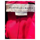 FR - Garfield & Marks Pink Leather Blazer Size 6