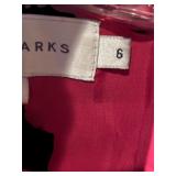 FR - Garfield & Marks Pink Leather Blazer Size 6