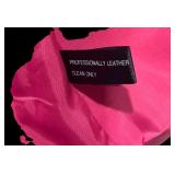 FR - Garfield & Marks Pink Leather Blazer Size 6