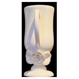 FR - Set of 8 Ceramic Floral Mugs and Double Condiment Dish by Paper Windows USA