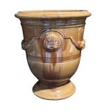 FR - Vintage Temesso Terra-Cotta Vase 12.5 Inch French Floral Urn