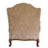 FR - Taylor King Large Vintage Armchair with Spring Down Cushioning