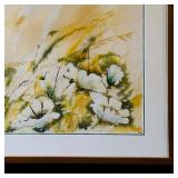 UO - Framed Watercolor Floral Artwork by Roman