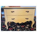 UO - Tomlinson Vintage Two-Drawer Side Table