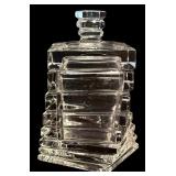 FR - Rosenthal Rosenthal Studio-Line Turnus Crystal Box, Crystal Paneled Vase and Decorative Glass Sphere