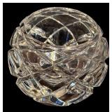 FR - Set of 3 Reidel Vintage Signed Crystal Diamond Cut Candleholders