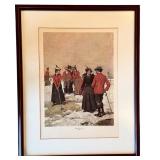 LL - Framed Print "Mixed Foursome 1900" by A.B. Keller