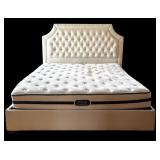 MSB - Beautyrest Vanderbilt King Bed Frame with Tufted Headboard