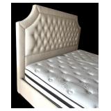 MSB - Beautyrest Vanderbilt King Bed Frame with Tufted Headboard