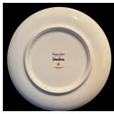 K - Neiman Marcus Fashion Plates Set with 4 Holiday Plates and 2 Matching Mugs