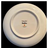 K - Neiman Marcus Fashion Plates Set with 4 Holiday Plates and 2 Matching Mugs