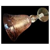 FR - Set of 6 Hand Blown Purple Art Glass 8 inch Wine Glasses