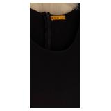 FR - Alice + Olivia Black and Yellow Patterned Dress, Approx. Small/Medium