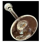 LR - Set of 4 Tall Crystal Candleholders