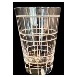LR - Pair of Vintage Ralph Lauren Plaid Tumblers