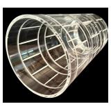 LR - Pair of Vintage Ralph Lauren Plaid Tumblers