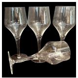 FR - Set of 12 Assorted Clear Glass Wine and Brandy Glasses