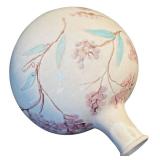LR - Decorative Ceramic Vase by Pietrasanta and Hand Blown Glass Ornament