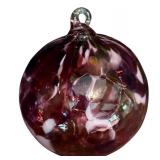 LR - Decorative Ceramic Vase by Pietrasanta and Hand Blown Glass Ornament