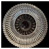 Collection of Vintage Crystal and Glass Dishes, Bowls, and Serving Pieces