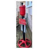 D - Par Aide Golf Ball Washer on Stand with Ferndale C.C. Plaque