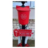 D - Par Aide Golf Ball Washer on Stand with Ferndale C.C. Plaque