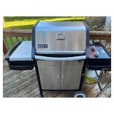 D - Weber Spirit Stainless Steel Gas Grill with Cover