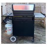 D - Weber Spirit Stainless Steel Gas Grill with Cover