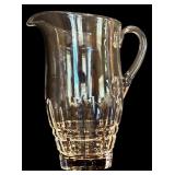 LR - Vintage Crystal Decanter and Pitcher Set