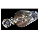 LR - Vintage Crystal Decanter and Pitcher Set