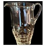 LR - Vintage Crystal Decanter and Pitcher Set